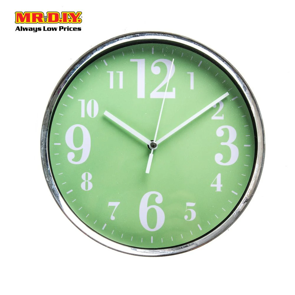[BEST SELLER] MR.DIY QUARTZ Metal Frame Round Wall Clock (20cm) - Image 9