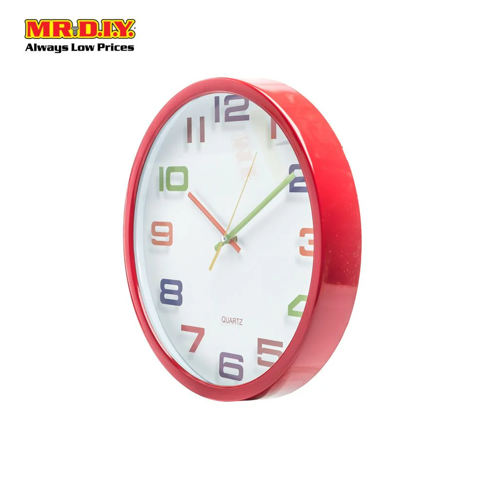 QUARTZ Wall Clock 12' WH-6612# - Image 3