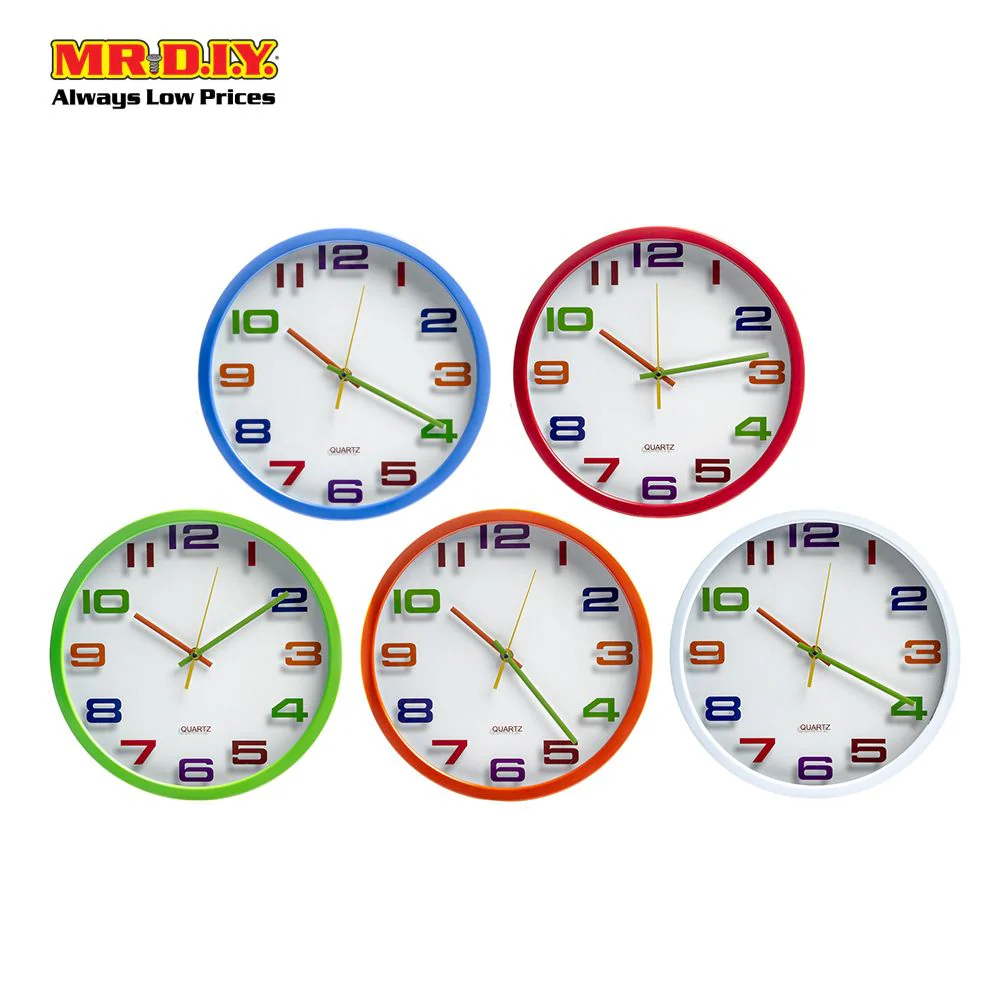 QUARTZ Wall Clock 12' WH-6612# - Image 5
