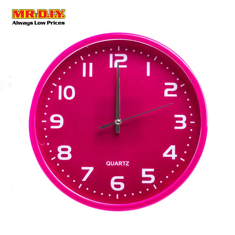 QUARTZ Wall Clock Long Lasting (23cm) - MR.DIY - Image 6