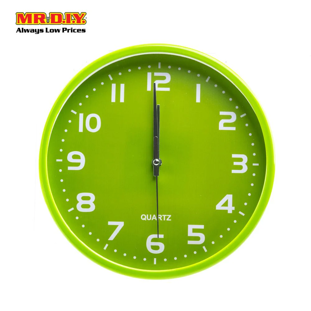 QUARTZ Wall Clock Long Lasting (23cm) - MR.DIY - Image 7