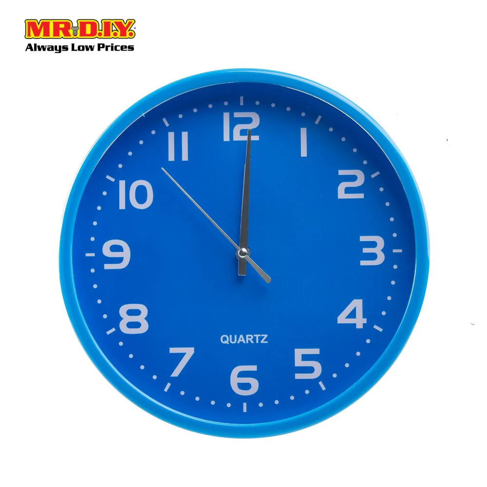 QUARTZ Wall Clock Long Lasting (23cm) - MR.DIY - Image 8