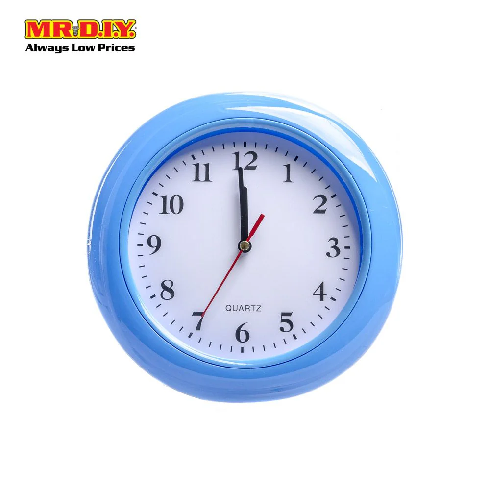 (MR. DIY) QUARTZ Plastic Analog Wall Clock Modern Jam Dinding  (20cm) - Image 7