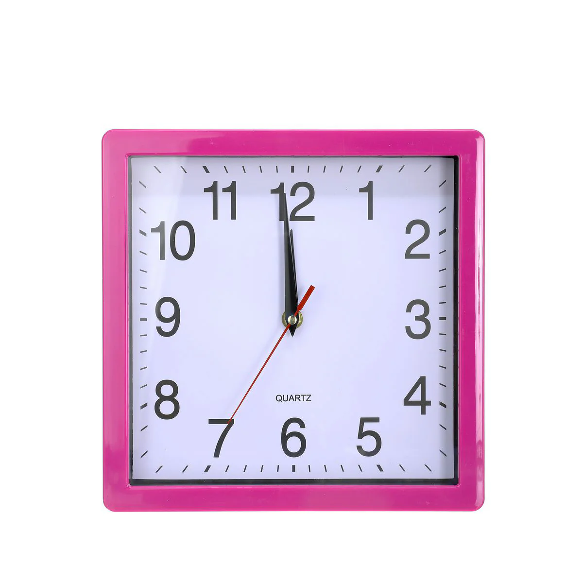 (MR.DIY) QUARTZ Analog Simple Wall Clock Glossy Home Decor (24.5cm x 24.5cm) - Image 2