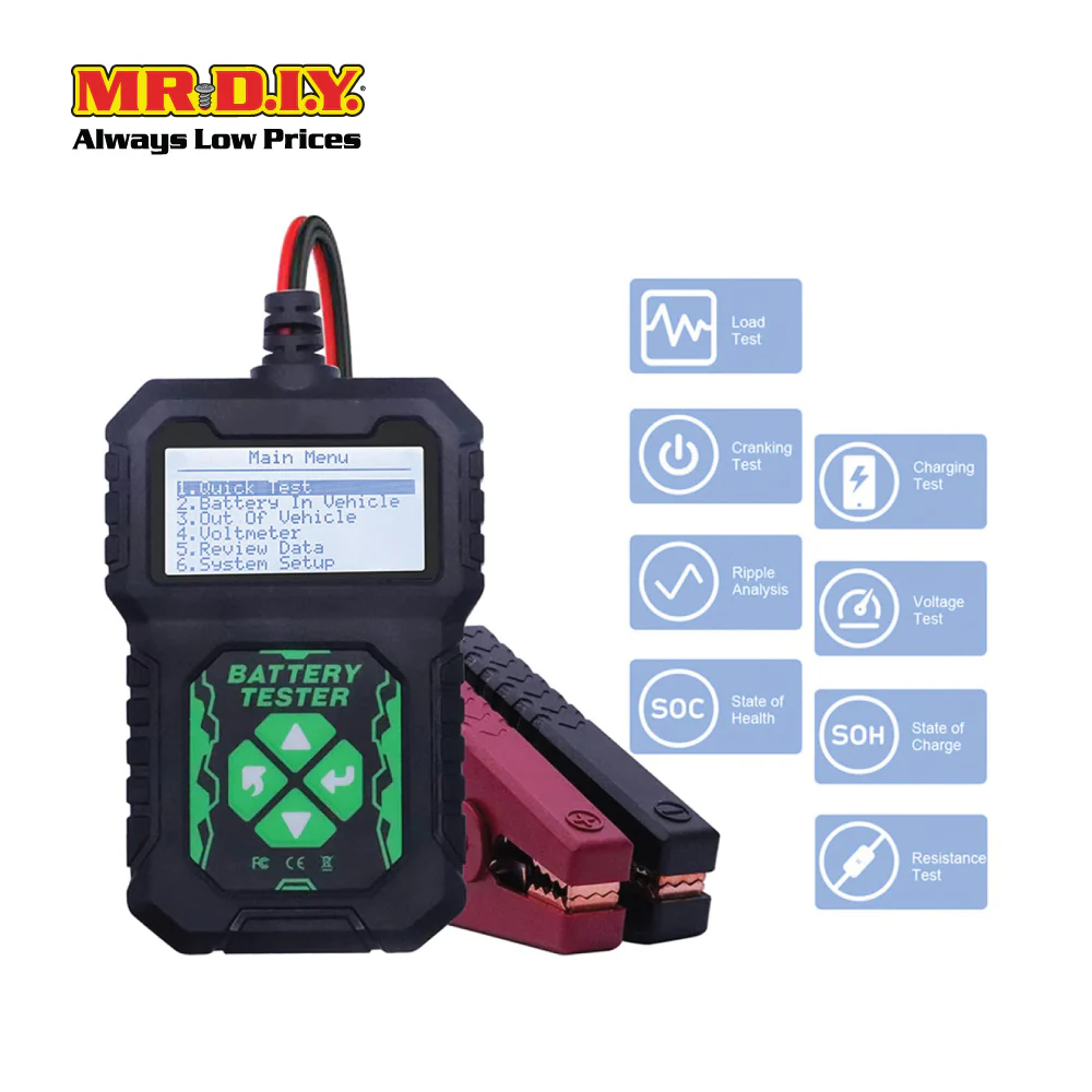 QUICKLYNKS Digital Battery Tester - Image 3