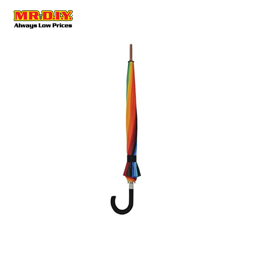 (MR. DIY) Colorful Rainbow Umbrella - Image 2