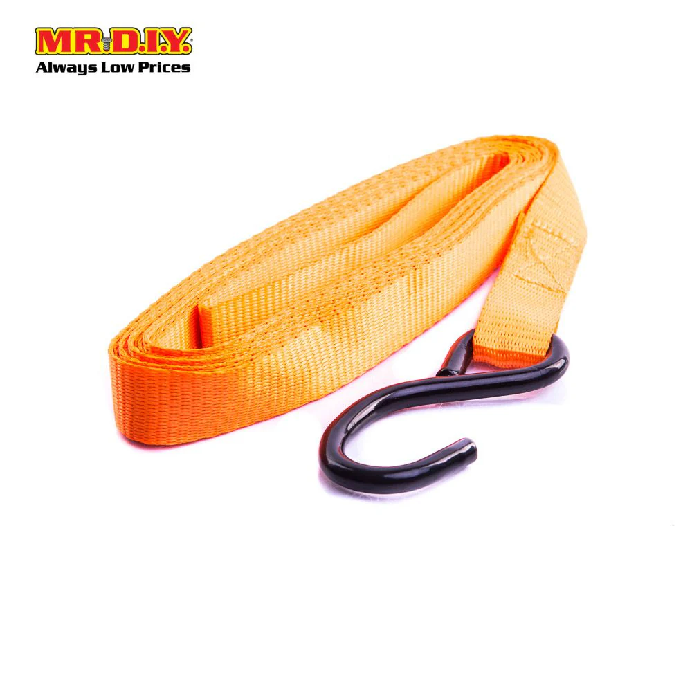 FIRSD Heavy Duty Ratchet Tie Down Strap Orange 2.5 x 500 cm (2pcs) - Image 3