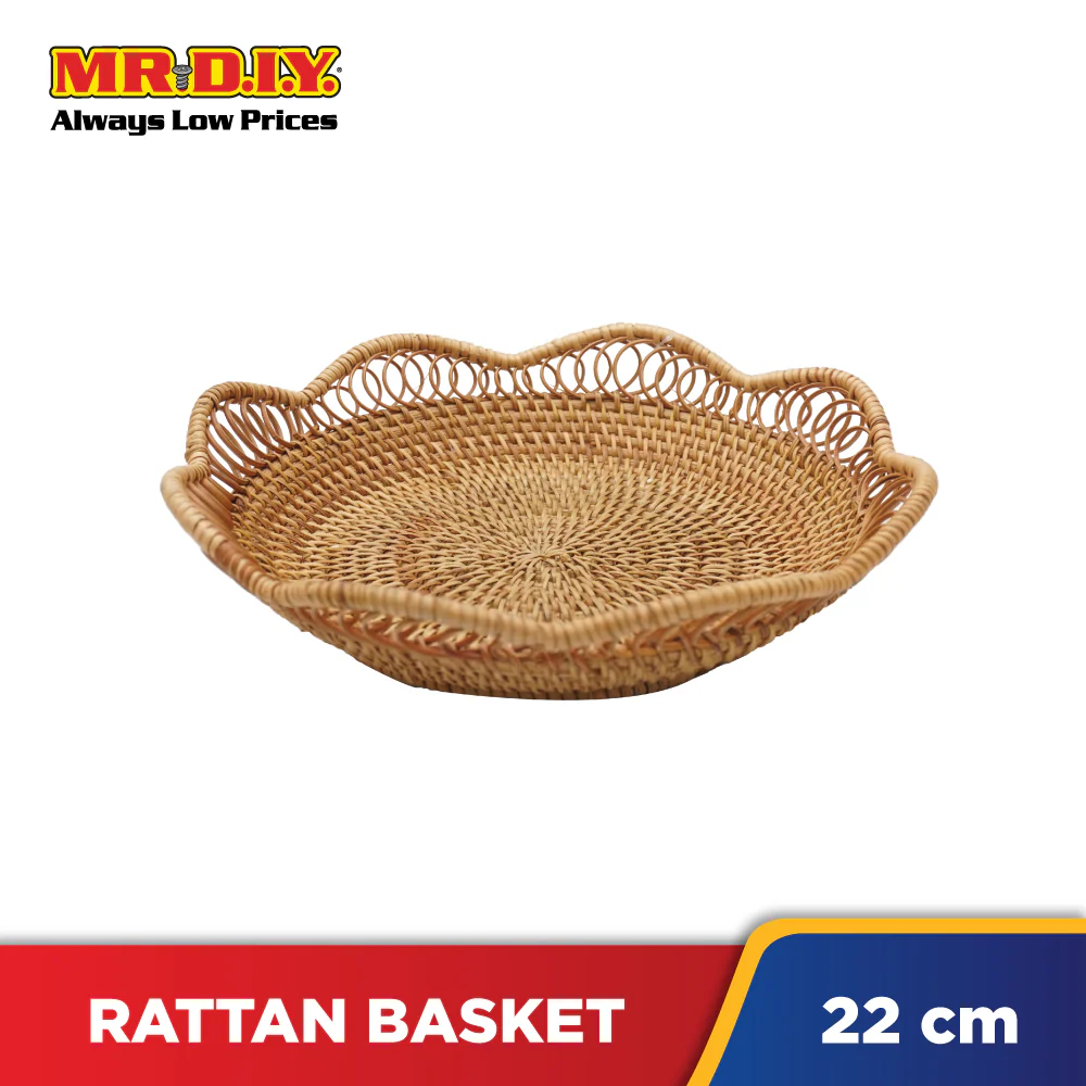 Rattan Basket (22cm) - Image 2