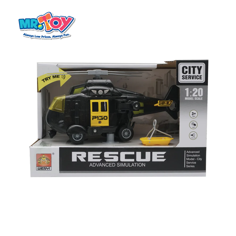 (MR. TOY) Rescue Helicopter Model Scale - Image 2