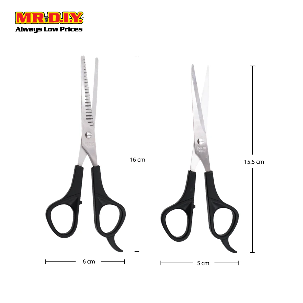 RIMEI 2 In 1 Hair Scissors Kit - Image 4