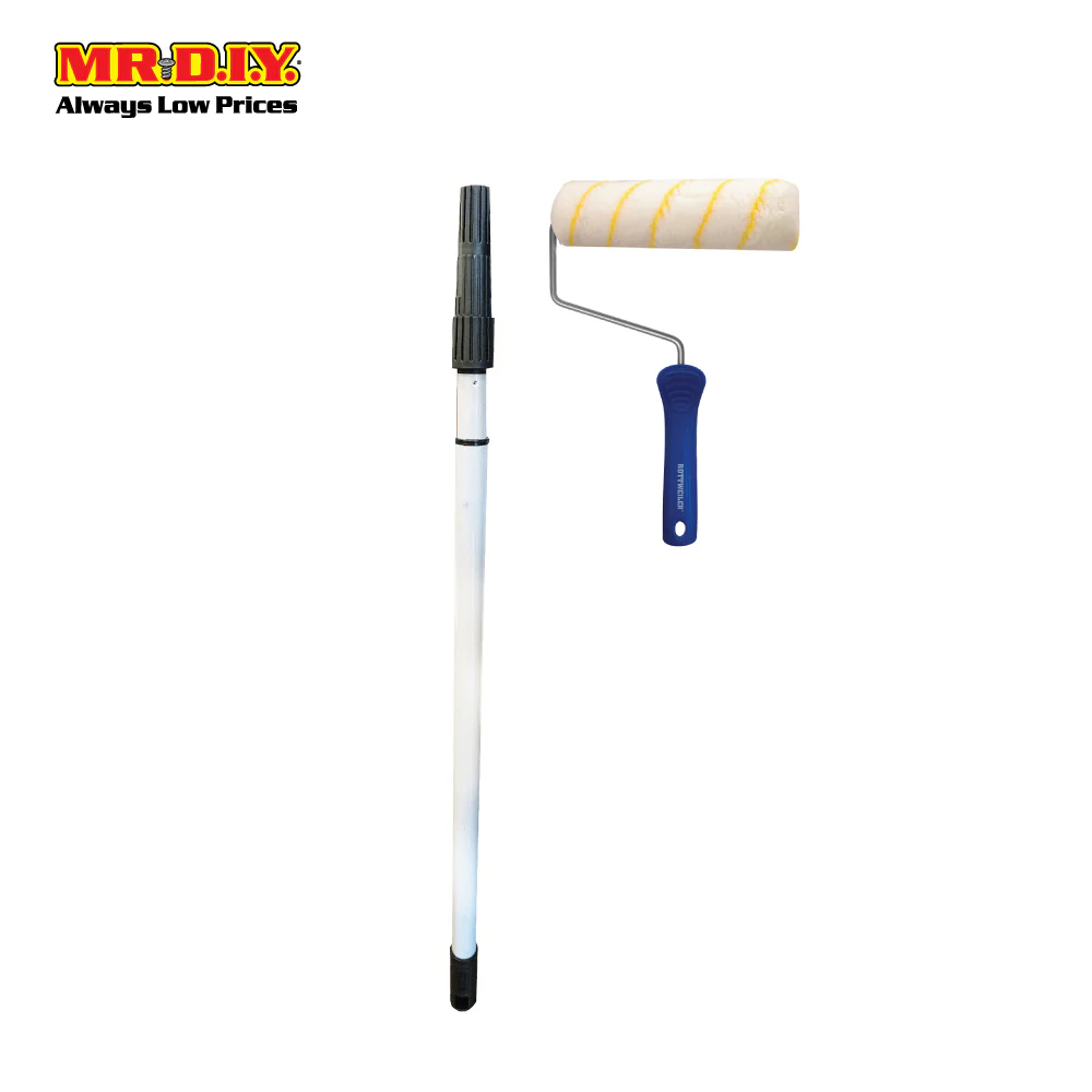 ROTTWEILER Paint Roller Brush with Telescopic Pole (18cm) - Image 2