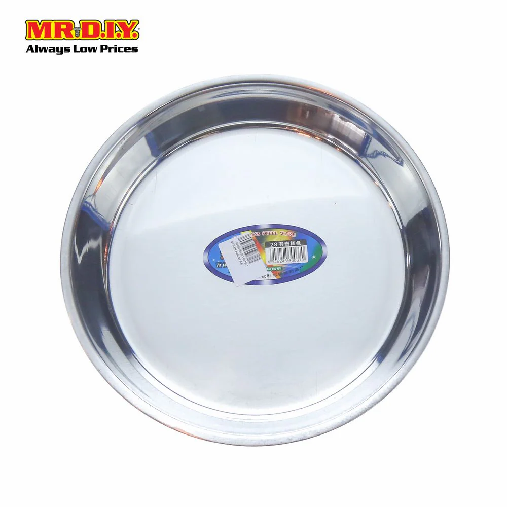 Round Stainless Steel Plate - Image 4