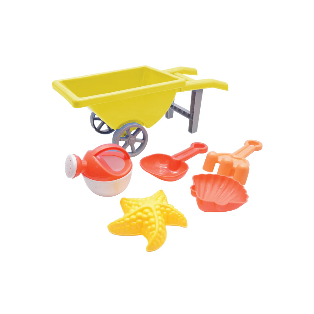 (MR. TOY) Sand Beach Cart Set (7 pieces) - Image 3