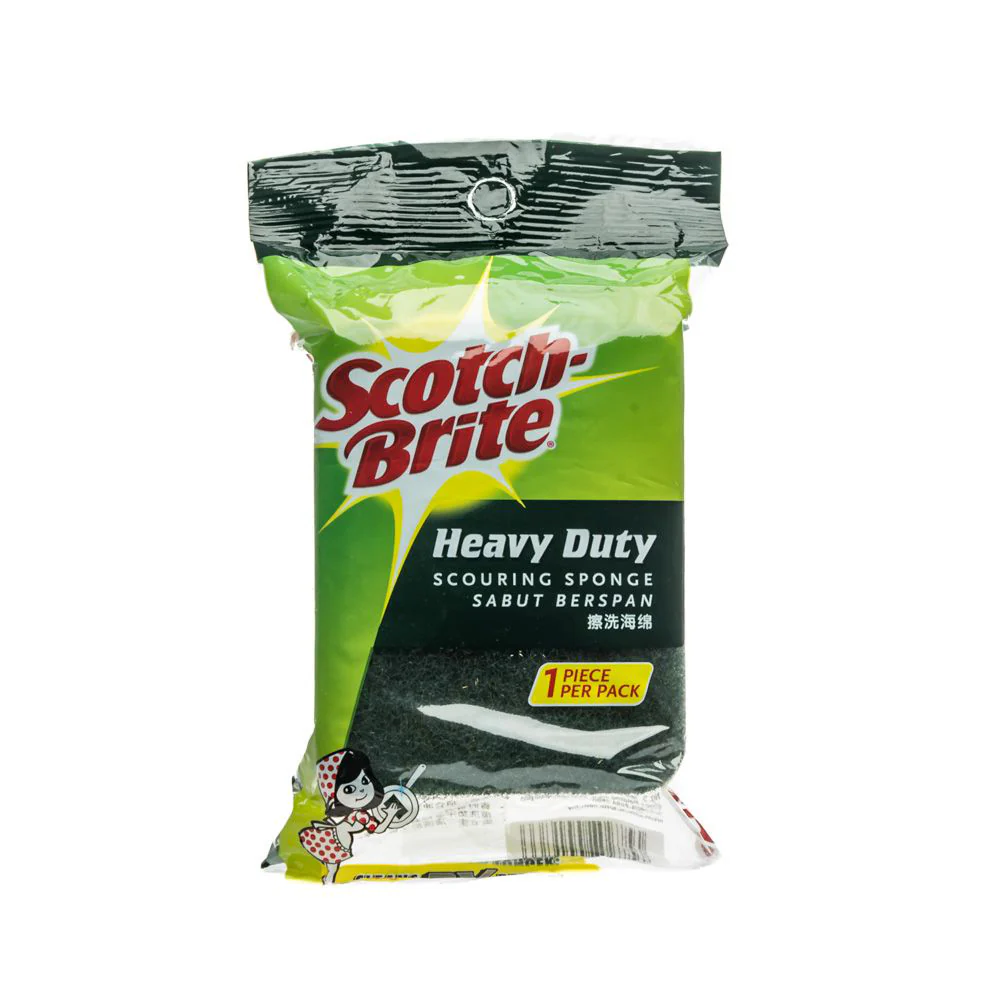 SCOTCH BRITE Dual-Sided Sponge Cleaning Multi-Purpose Scouring Pad (1pc) - Image 3