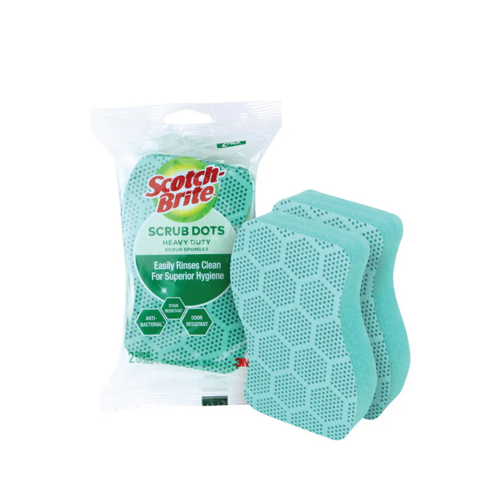SCOTCH BRITE Heavy Duty Scrub Dots - Image 2