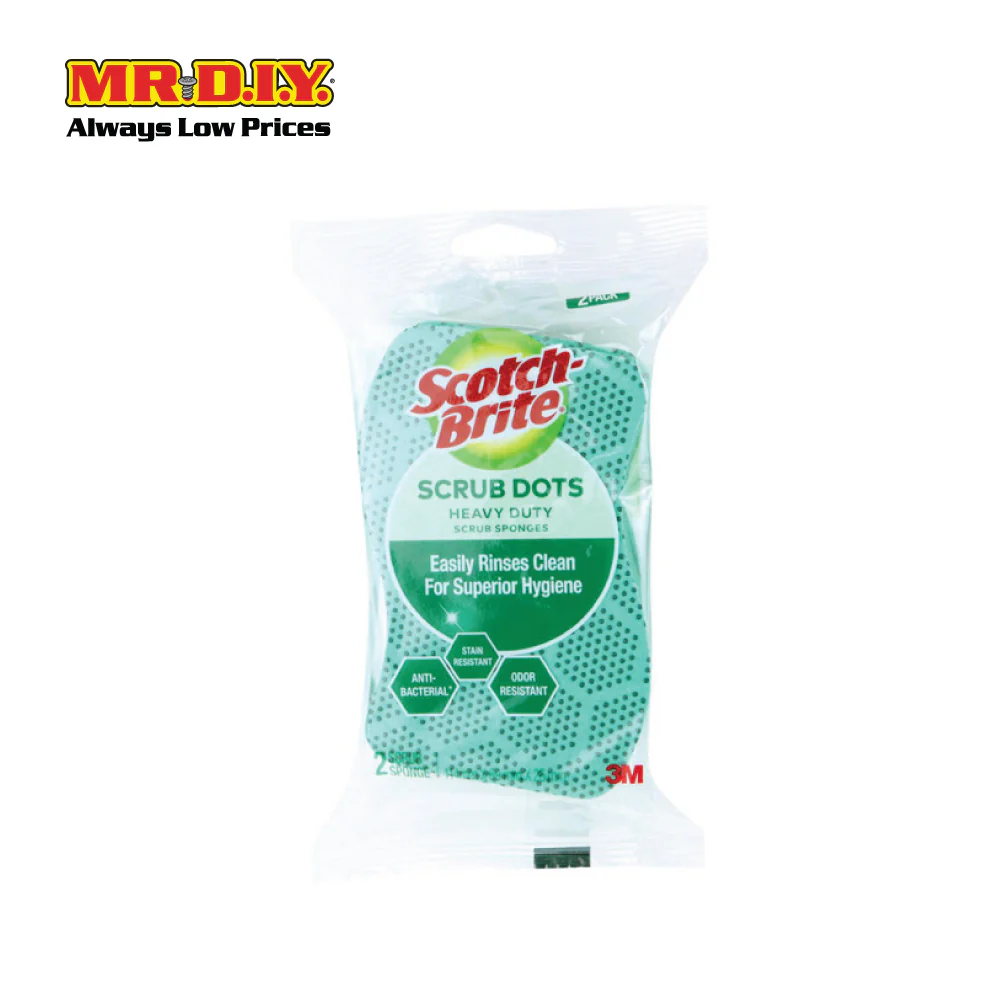 SCOTCH BRITE Heavy Duty Scrub Dots - Image 3