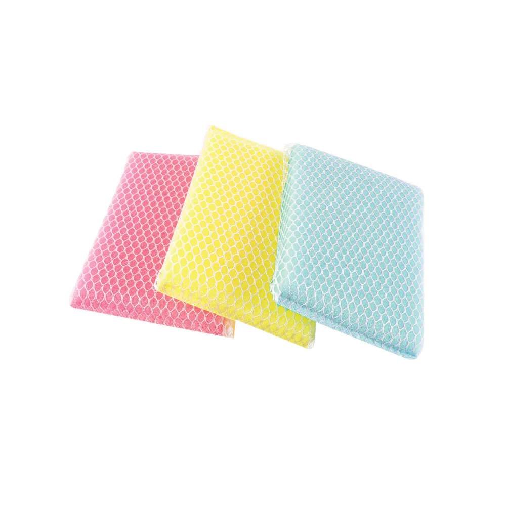 SCOTCH BRITE Multi-Purpose Dishwash Coulourful Net Sponge (3pcs) - Image 4