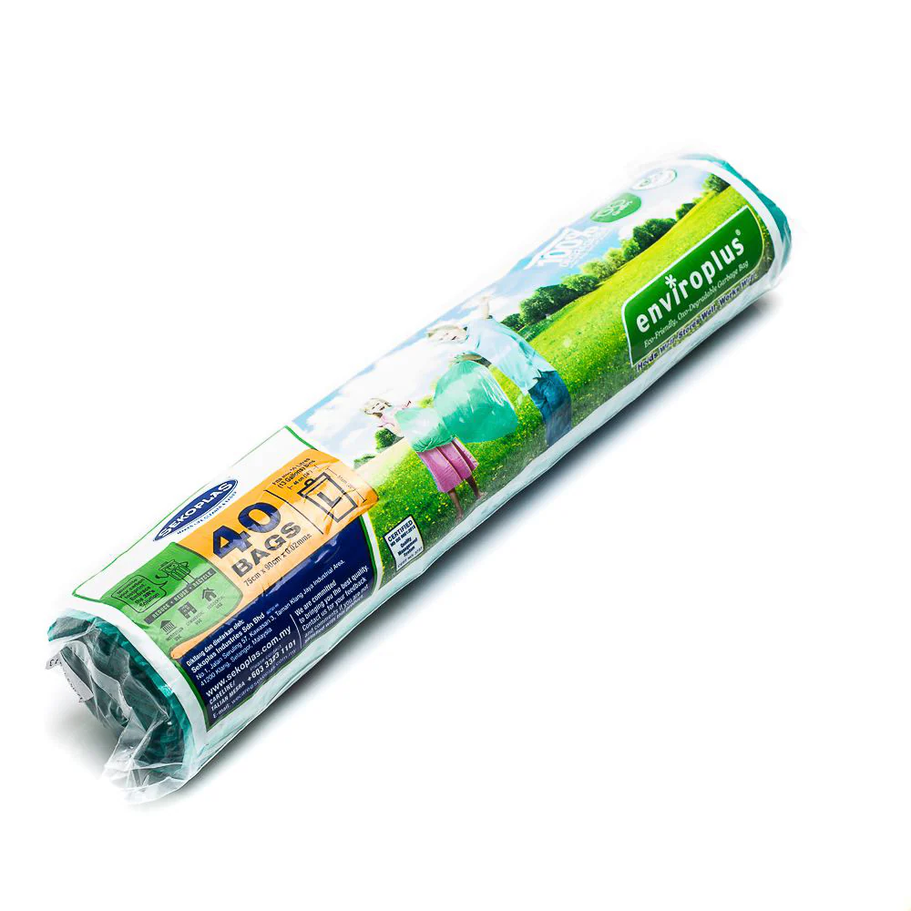 [BEST SELLER] SEKOPLAS Enviroplus Garbage Bags L Size (40pcs) - Image 6
