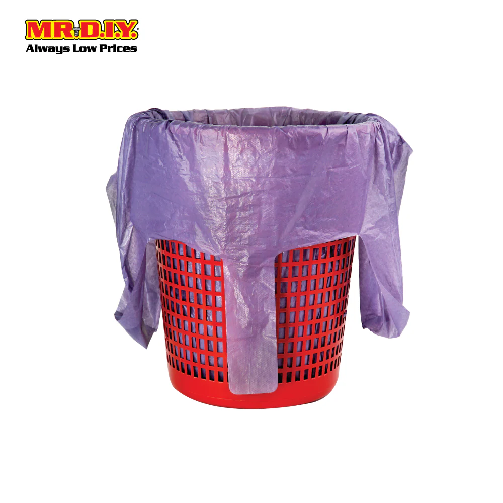 SEKOPLAS EzeeTIE Tie-Handle HDPE Garbage Bag M Size (50pcs) - Image 2