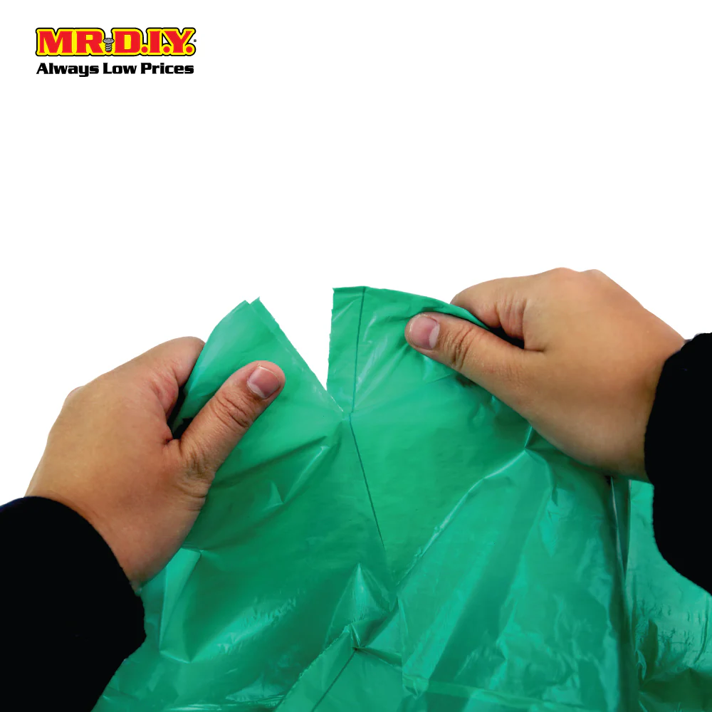 SEKOPLAS ReMAX HDPE Semi-Transparent Garbage Bag M Size (3 x 15pcs) - Image 3