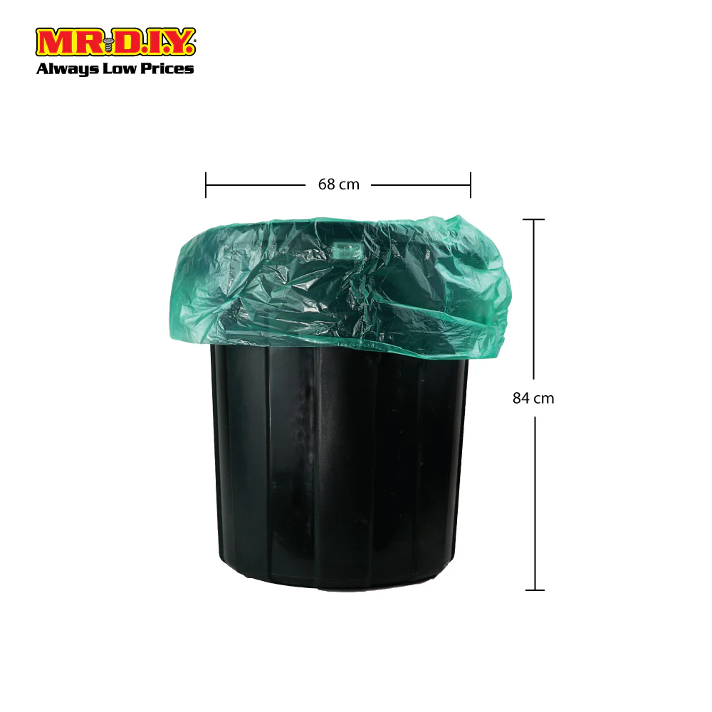 SEKOPLAS ReMAX HDPE Semi-Transparent Garbage Bag M Size (3 x 15pcs) - Image 7