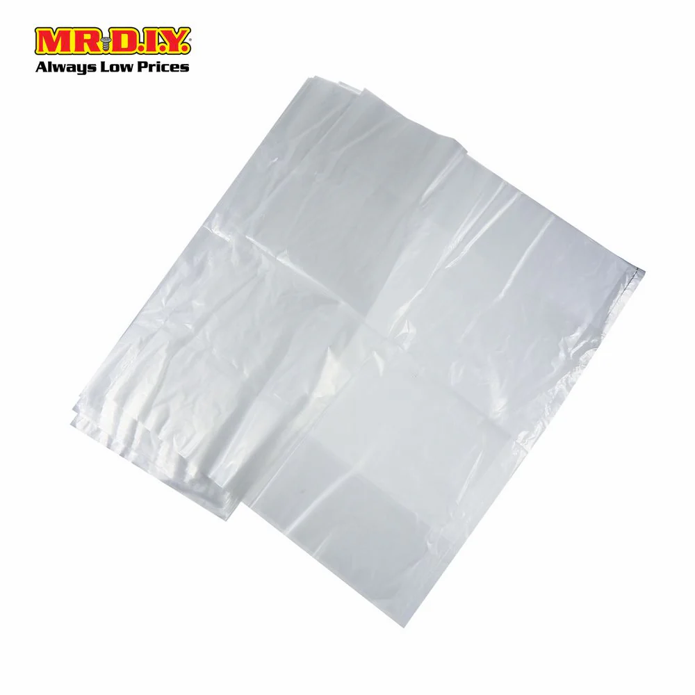 SEKOPLAS ReMAX Semi Transparent HDPE Garbage Bag XL Size (10pcs) - Image 2