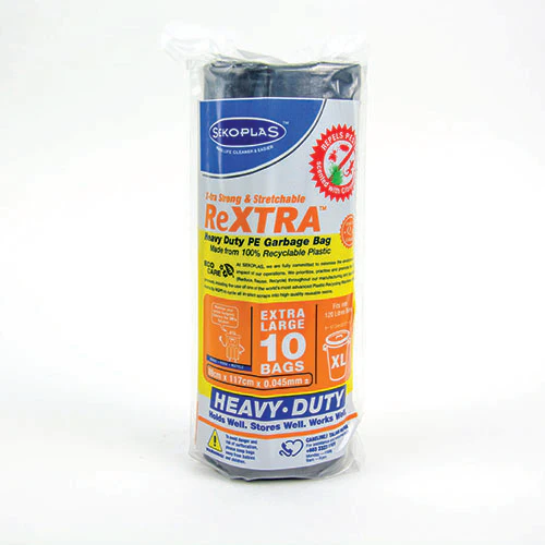 SEKOPLAS ReXTRA HDPE Garbage Bag XL Size (10pcs) - Image 7