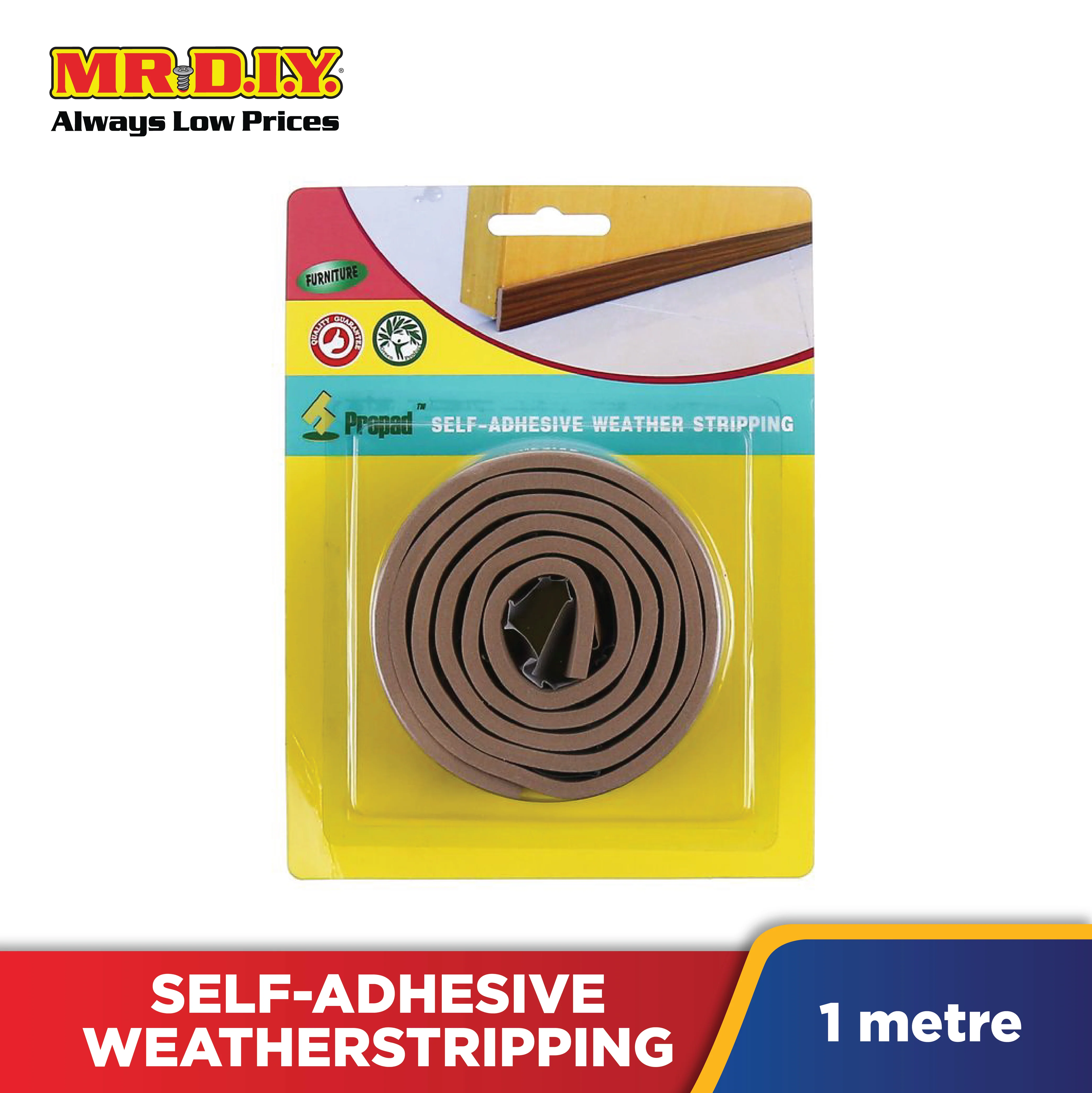 (MR.DIY) Self Adhesive Silicone Door Seal (1M) - Image 2