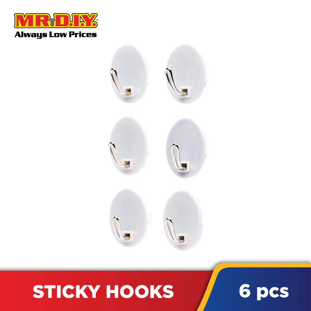 SEN BAO Sticky Hooks - Oval (6pc) - Image 6
