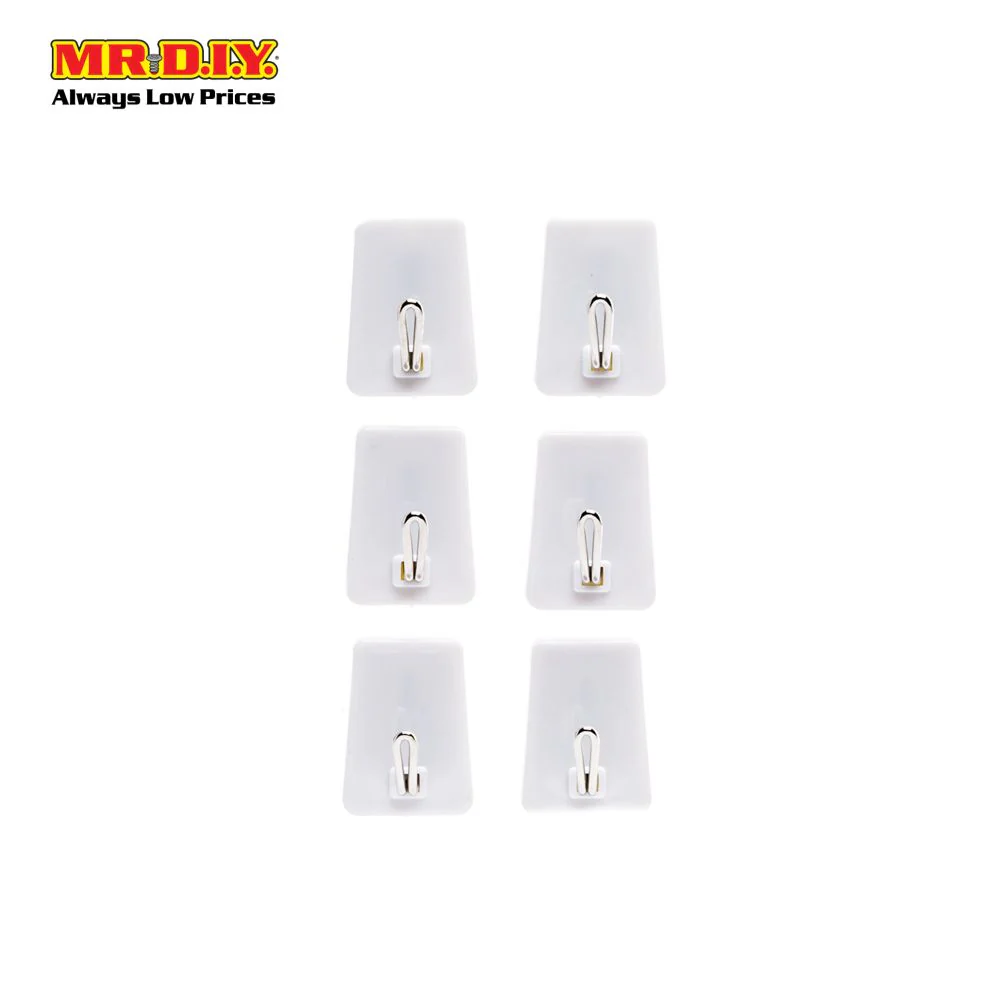 Sen Bao Sticky Hooks - Rectangle (6pc) - Image 3