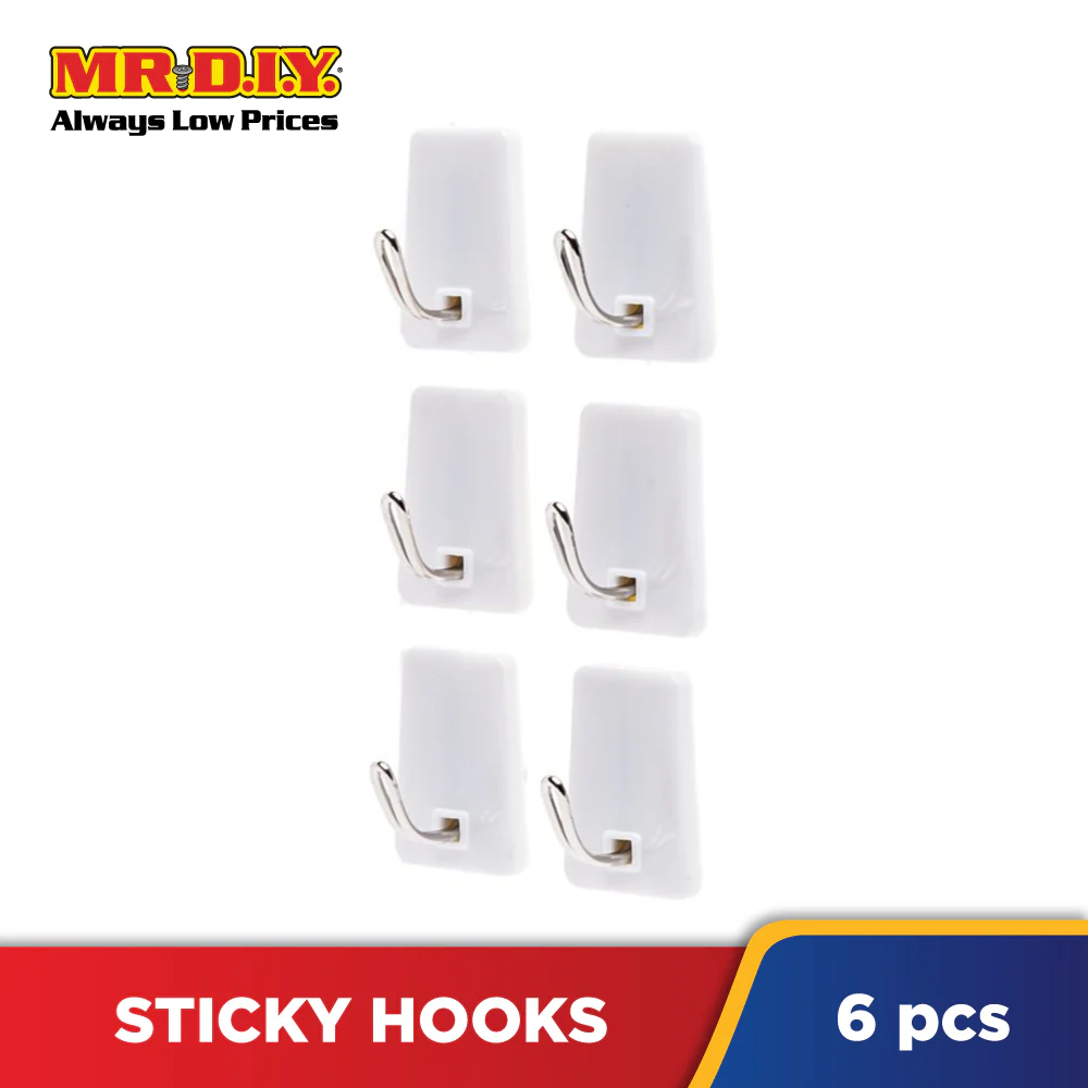 Sen Bao Sticky Hooks - Rectangle (6pc) - Image 6