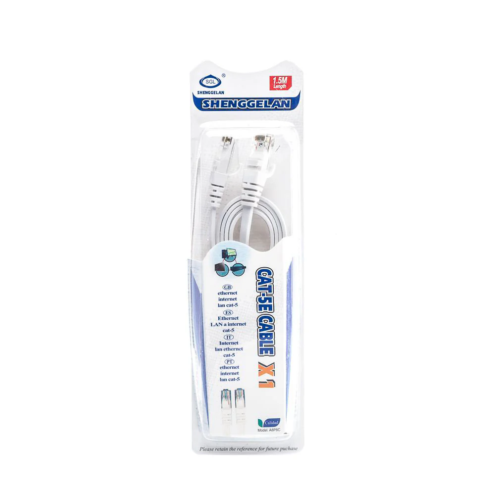 SGL SHENGGELAN Cat - 5E Cable X1 With The Length OF 1.5m Model NO.A8P8C - Image 4