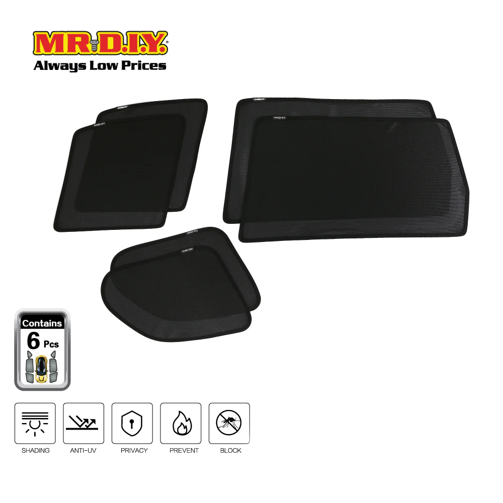 SHENGGE Car Fit Sunshade AVANZA 2012 Set (6 pieces) - Image 2