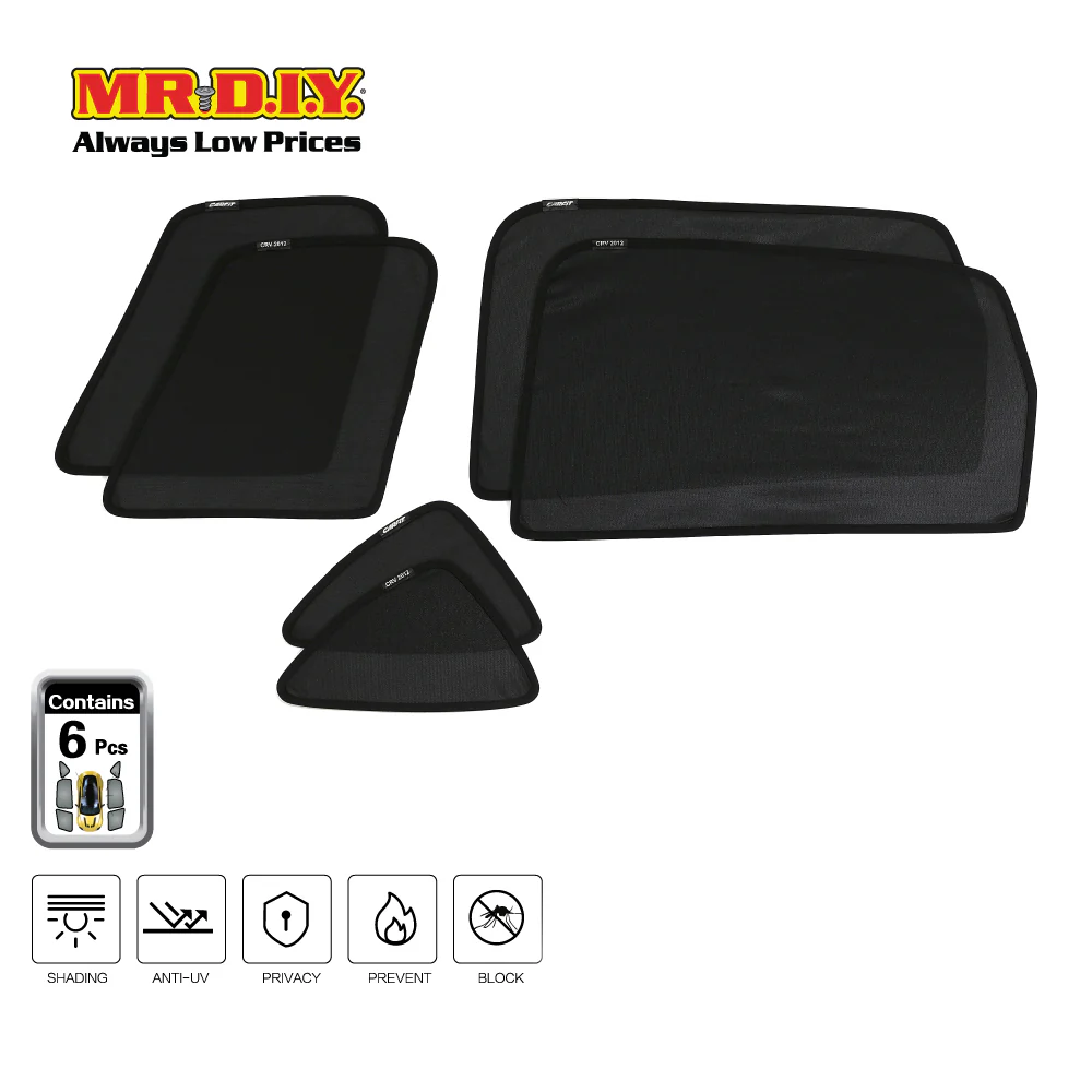 SHENGGE Car Fit Sunshade CRV 2012-2016 Set (4 pieces) - Image 2