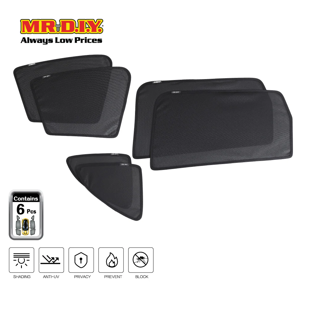 SHENGGE Car Fit Sunshade CRV 2017 Set (4 pieces) - Image 2