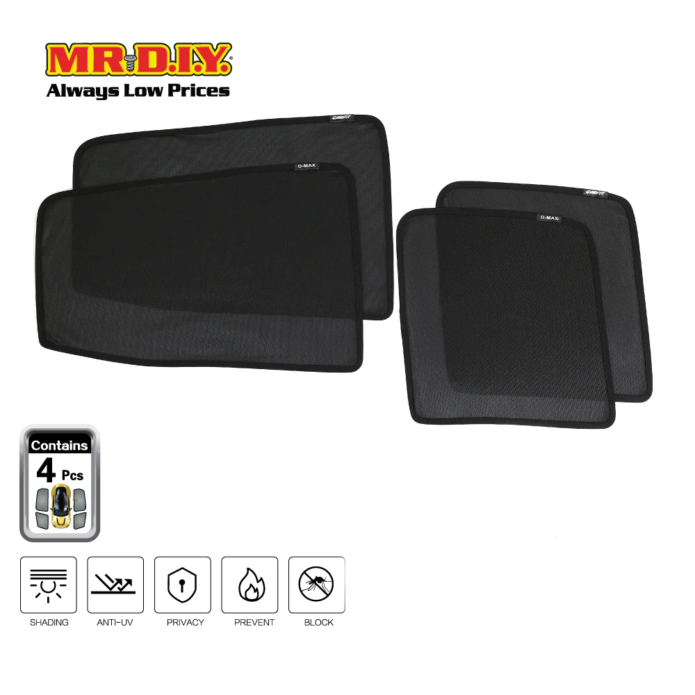 SHENGGE Car Fit Sunshade D-MAX 2015 Set (4 pieces) - Image 2