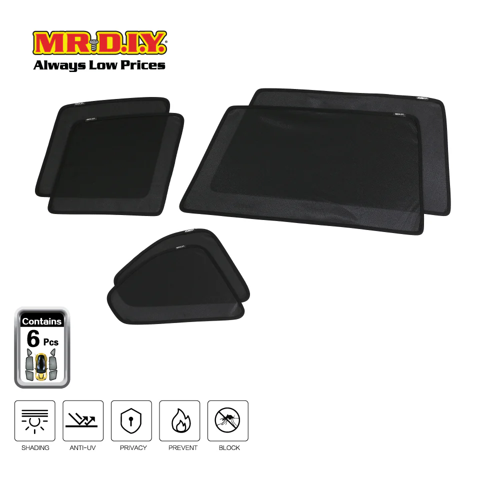 SHENGGE Car Fit Sunshade INNOVA 2015 Set (6 pieces) - Image 2