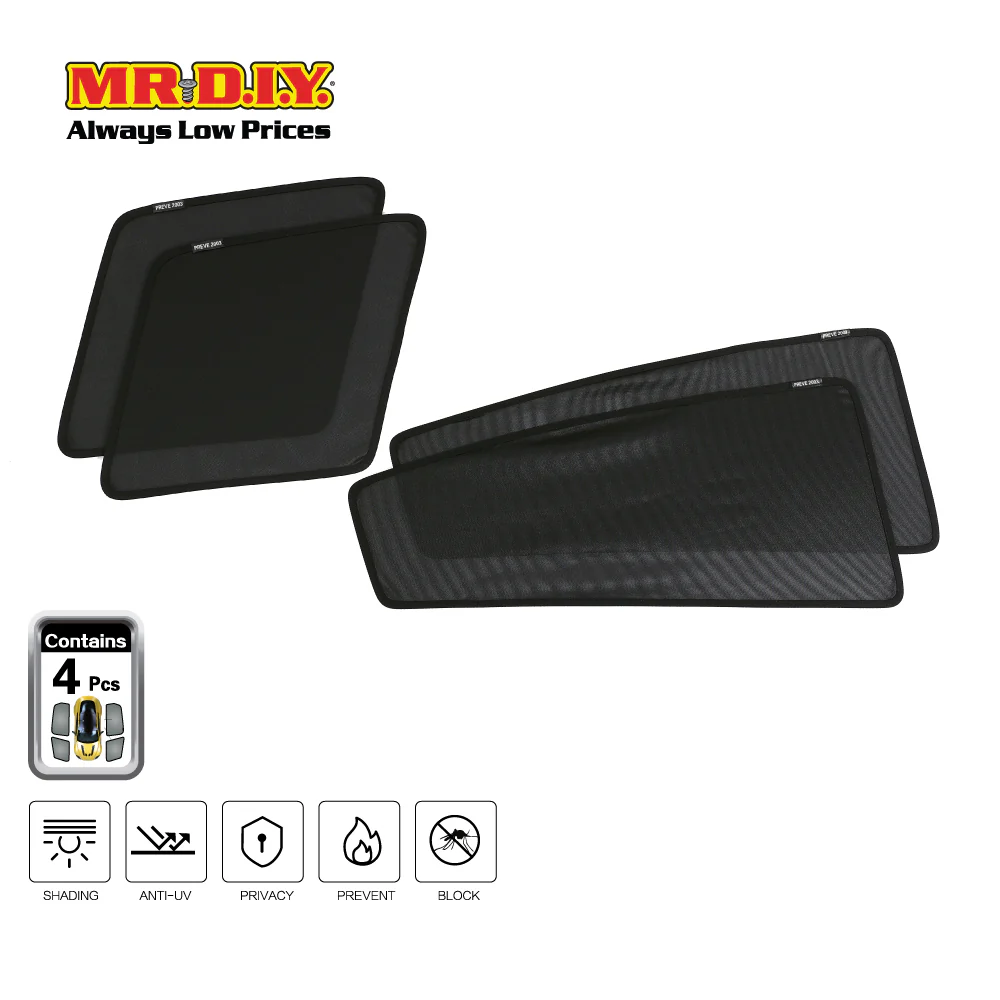 SHENGGE Car Fit Sunshade PREVE 2003 Set (4 pieces) - Image 2