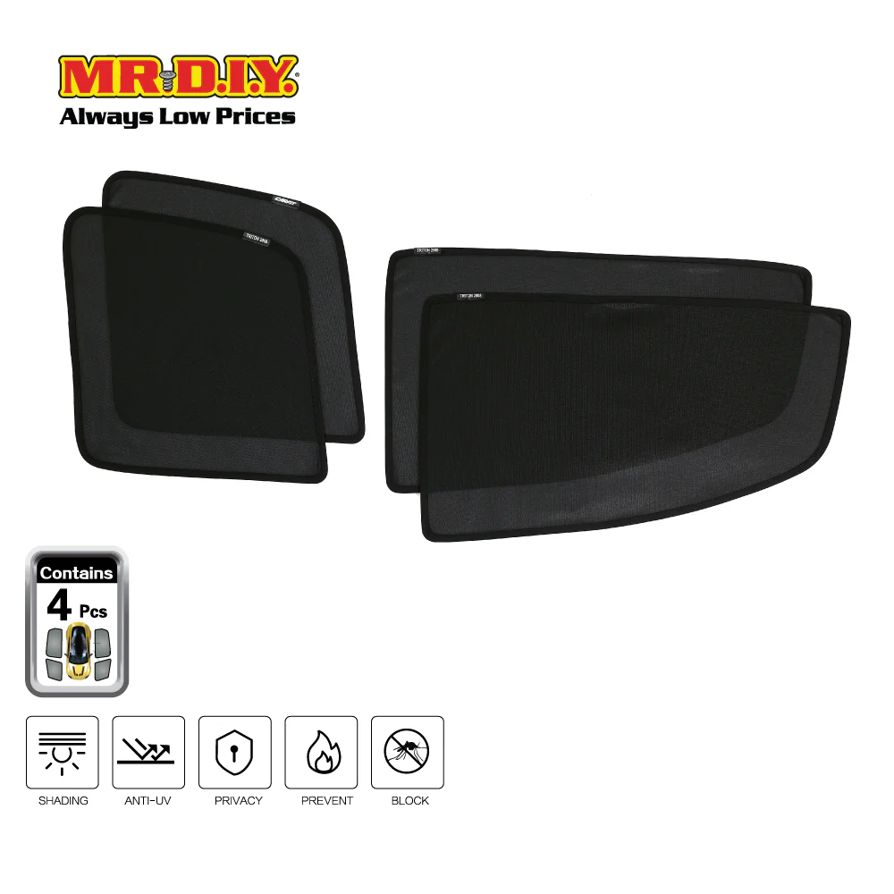 SHENGGE Car Fit Sunshade TRITON 2008-2014 Set (4 pieces) - Image 2