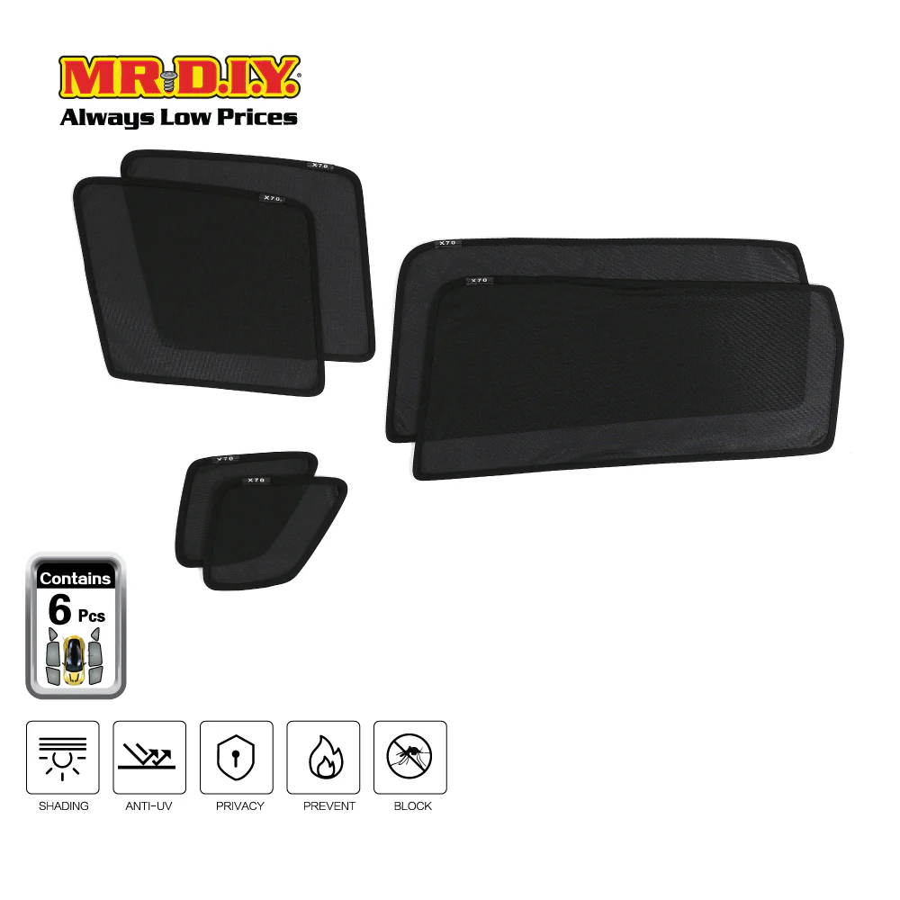 SHENGGE Car Fit Sunshade X70 Set (4 pieces) - Image 2