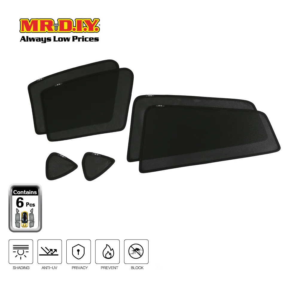 SHENGGE Car Fit Sunshade XV 2018 Set (6 pieces) - Image 2