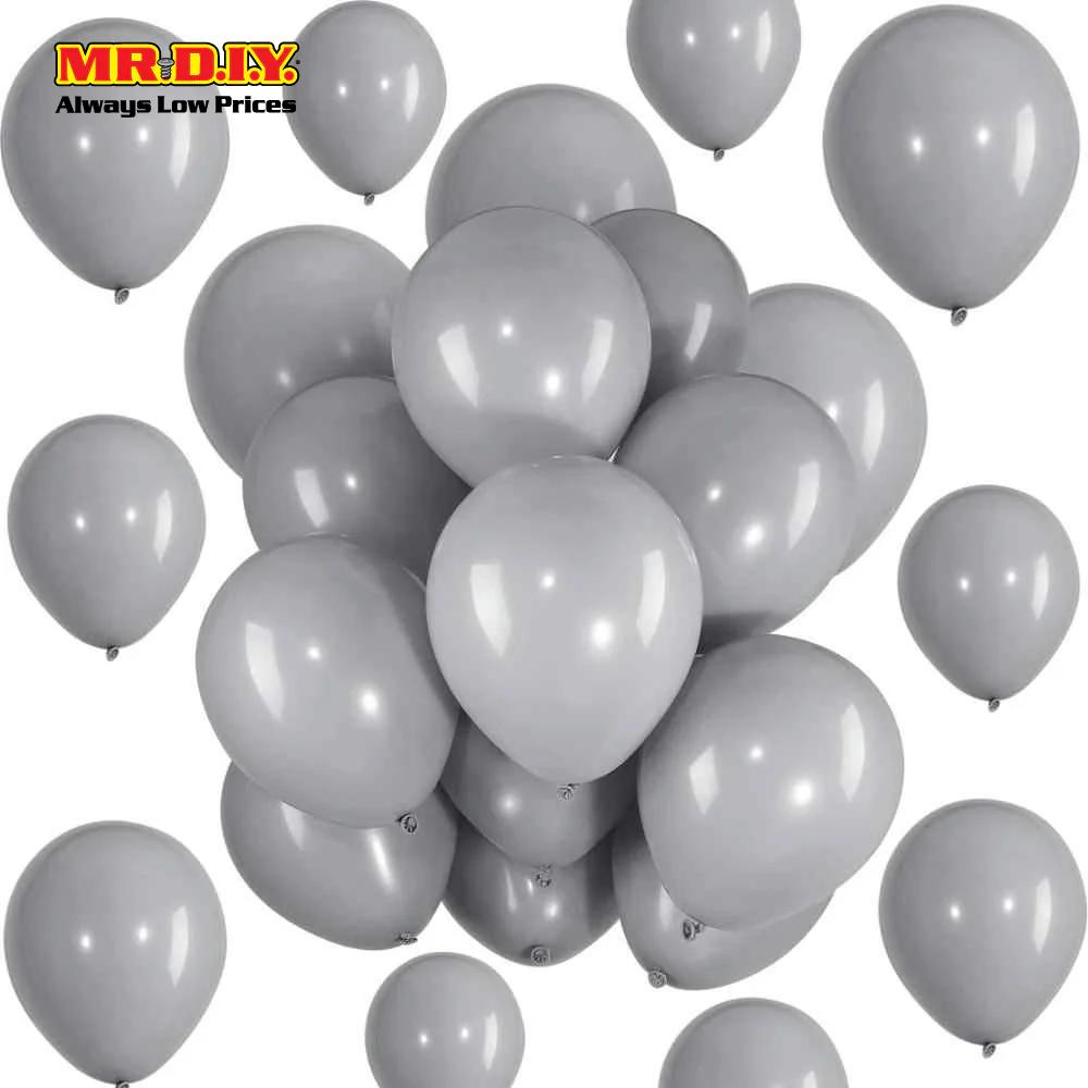 Silver Balloon (10pcs) - Image 2