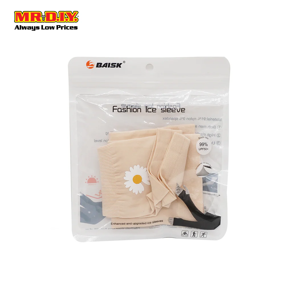 BAISK UV Sun Protection Cooling Cycling Driving Fashion Ice Sleeve - Image 2