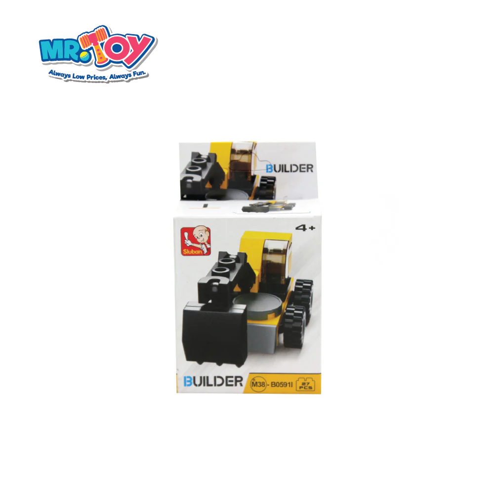 SLUBAN Builder Assemble Truck Toyset M38-B0591I 27PCS - Image 2