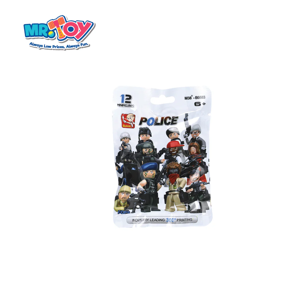 (MR. TOY) Sluban Minifigures (12 pcs) - Image 3