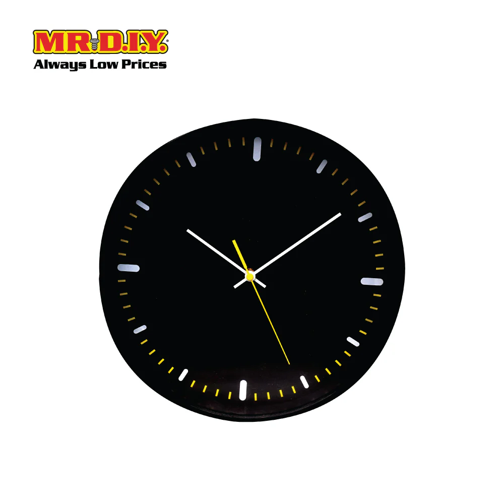 (MR.DIY) Small Dots & Wall Clock Modern Design Home D?cor 12 Inch-P1107 - Image 5