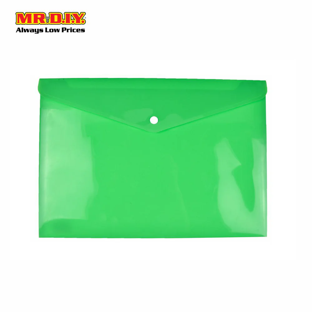 Snap Button Document Bag - Image 4