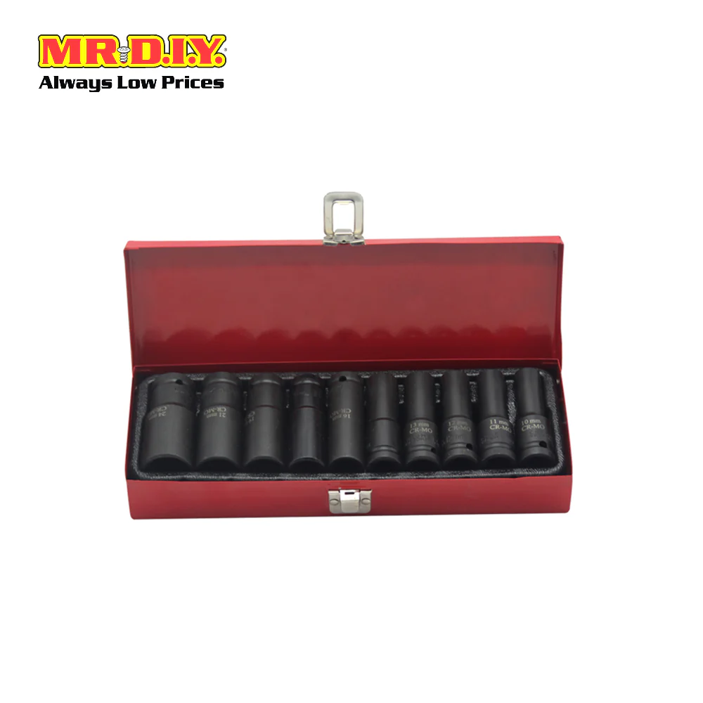 Socket Set (10 pieces)(1/2 Inch) - Image 2