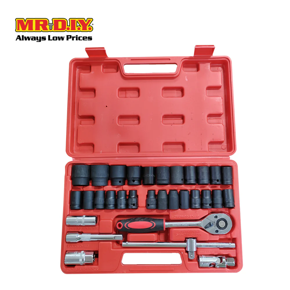 Socket Set (32 pieces) (1/2 Inch) - Image 2
