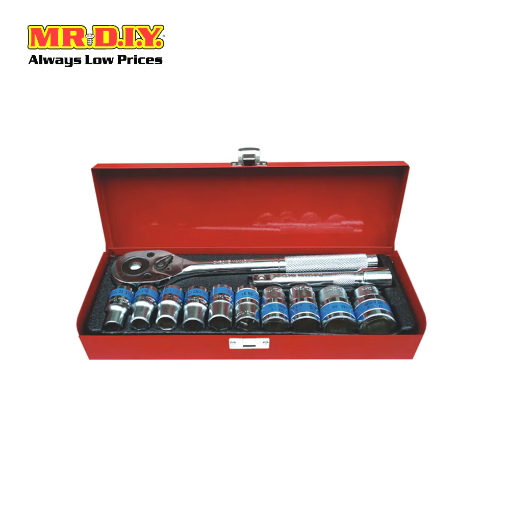 (MR.DIY) Mechanic's Socket Kit Set (12pcs)(1/2 Inch) - Image 2